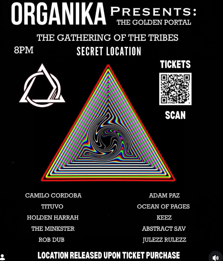 ORGANIKA PRESENTS: THE GATHERING OF THE TRIBES flyer